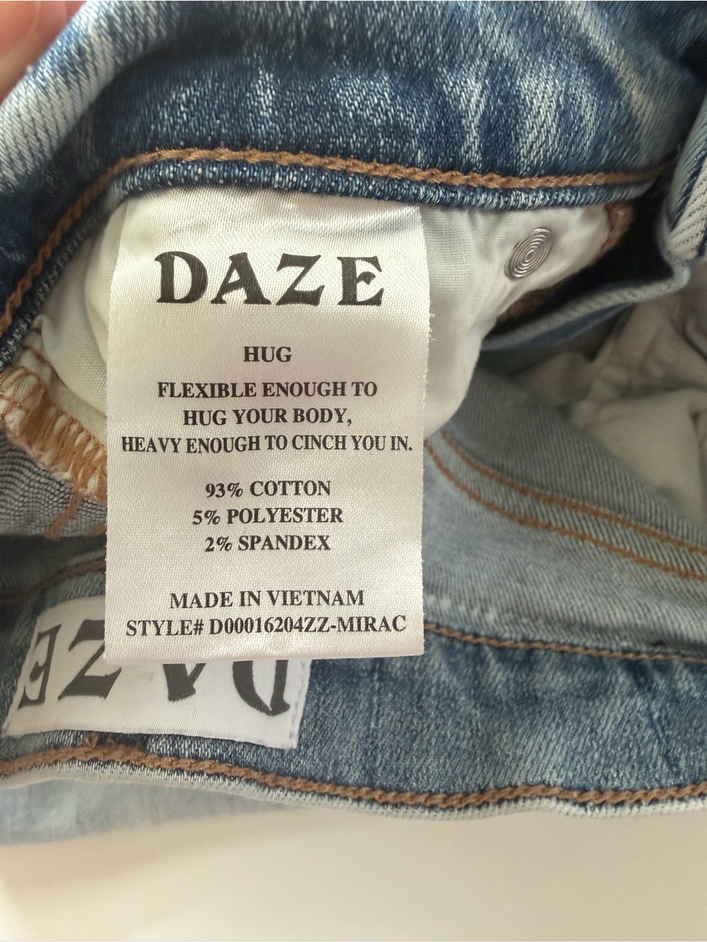 Daze Pleaser High-Rise Wide Ankle Women's Jeans in Miracle W25” Wide Leg Summer - Picture 12 of 13